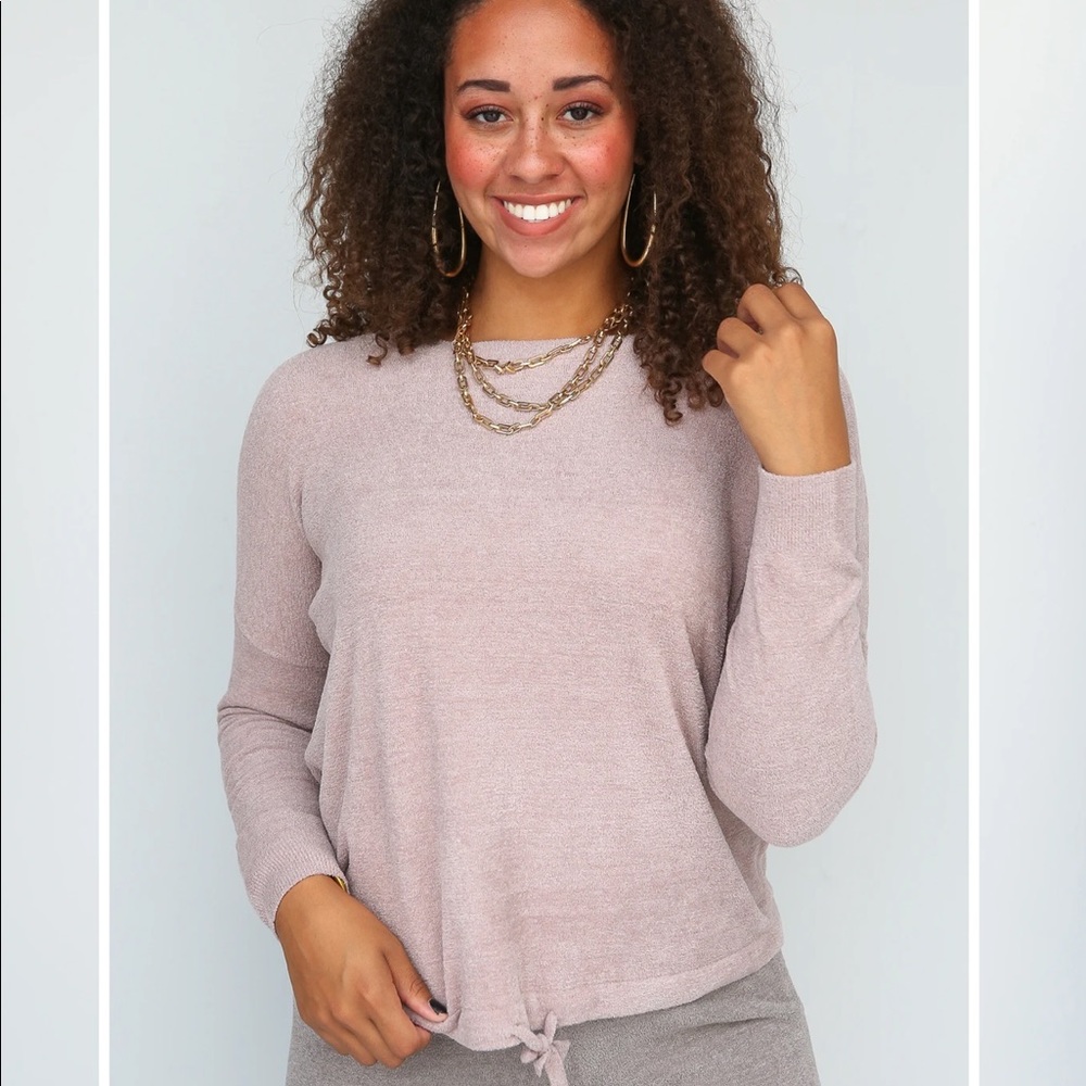 Barefoot Dreams Slouchy Pullover, size Large